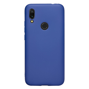 Чехол Gel Color Case для Xiaomi Redmi 7 (2019), синий, PET белый, Deppa 87144