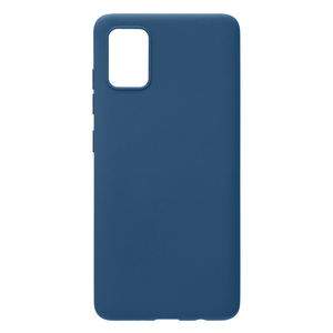 Чехол Gel Color Case для Samsung Galaxy A51 (2020), синий, PET синий, Deppa 87417
