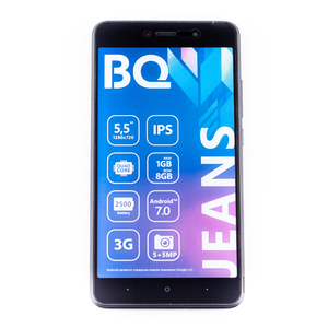 Смартфон BQ-5591 Jeans dual sim 8gb 1gb 5,5" Silver