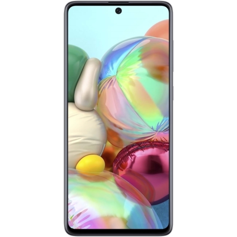Смартфон Samsung Galaxy A71 128Гб Серебряный (SM-A715FZSMSER)