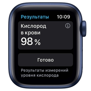 Умные часы Apple Watch Series 6 GPS, 40mm Blue Aluminium Deep Navy Sport MG143RU/A