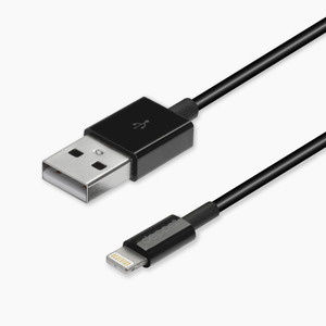 Дата-кабель USB - Lightning, MFI, 1.2м, черный, Deppa, 72127