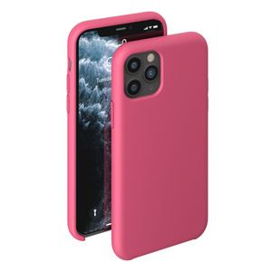 Чехол Liquid Silicone Case для Apple iPhone 11 Pro, фуксия, картон, Deppa, 87293