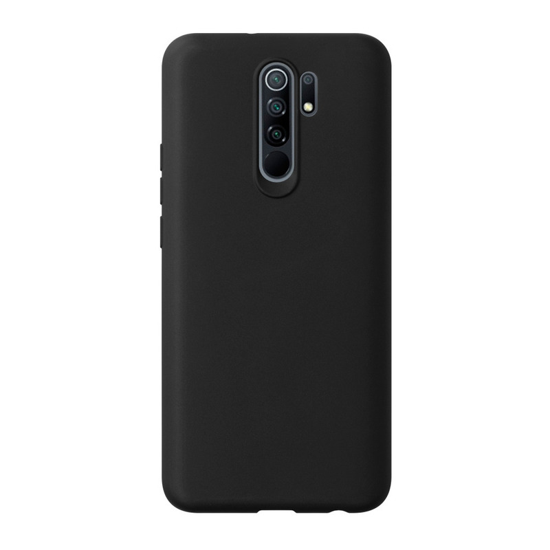 Чехол Gel Color Case для Xiaomi Redmi 9, черный, PET синий, Deppa 87662