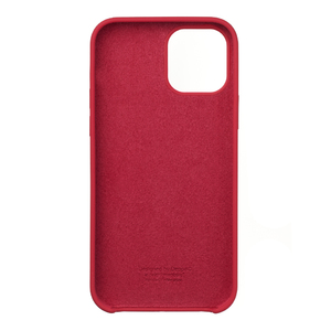 Накладка Liquid Silicone для Apple iPhone 12 Pro/12, красный, картон, Deppa 87780