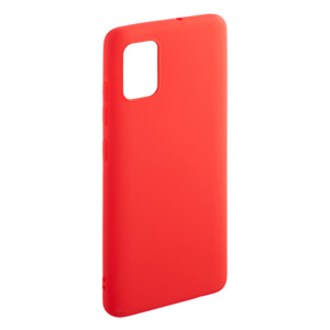 Чехол Gel Color Case для Samsung Galaxy A51 (2020), красный, PET синий, Deppa 87639