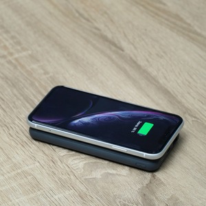 Внешний АКБ NRG Qi 10000 mAh, QC 3.0, Power Delivery 18W, Qi 10W, графит, Deppa 33552