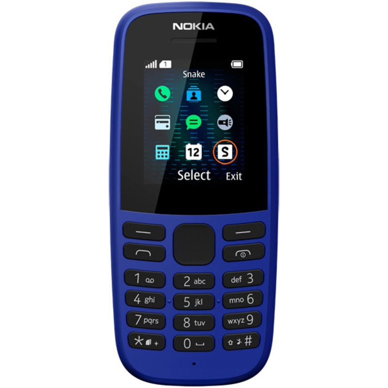Телефон Nokia 105 2019 Blue