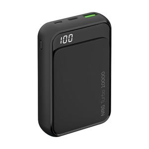 Внешний АКБ NRG Turbo Compact 10000 mAh, QC 3.0, Power Delivery 18W, черный, Deppa