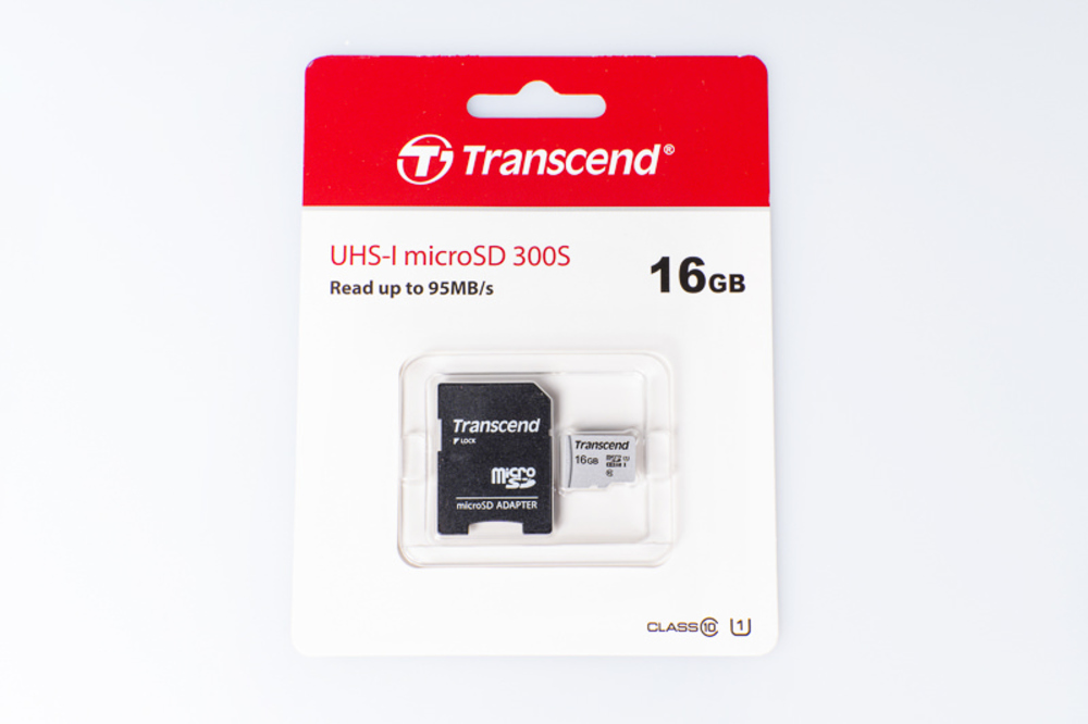 Флеш-накопитель Transcend Карта памяти Transcend 16GB UHS-I U1 microSD with Adapter