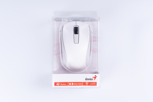 Мышь Genius беспроводная NX-7005 (белая, BlueEye 1200 dpi)