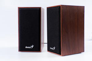 Колонки Genius SP-HF180, 2.0, 2 x 3W, USB-power, Wood
