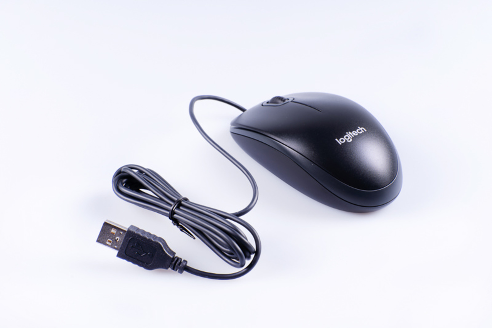 Мышь Logitech B100 Black
