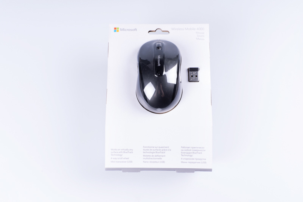 Мышь Microsoft L2 Wireless Mobile Mouse 4000 Mac/Win  Graphite