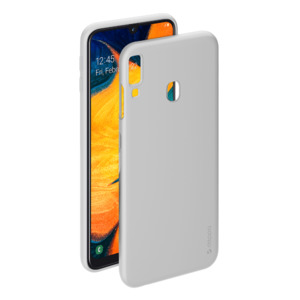 Чехол Gel Color Case для Samsung Galaxy A20/A30 ((2019), белый, PET белый, Deppa 86654