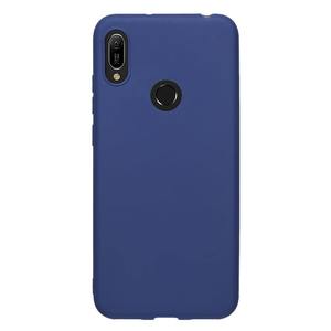 Чехол Gel Color Case для Huawei Y6 (2019)/Y6S/Honor 8A/8A Prime, синий, PET белый, Deppa