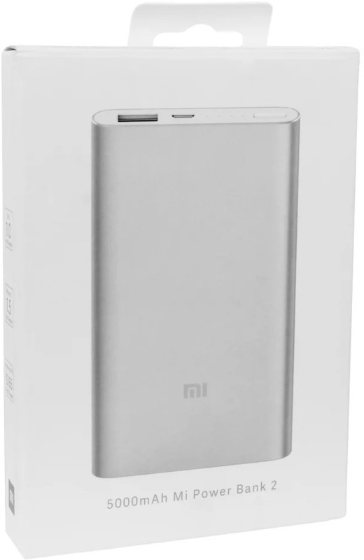 Зарядное устройство Xiaomi Внешний аккумулятор 5 000mAh Mi Power Bank 2(Silver)