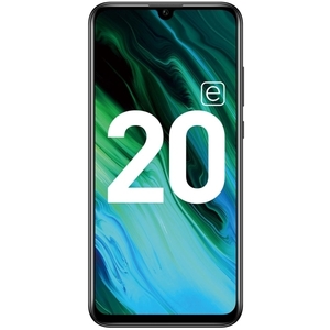 Смартфон Honor 20e, 6,21". 4Gb/64Gb, 4G/LTE, Midnight Black, HRY-LX1T