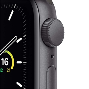 Умные часы Apple Watch SE GPS, 40mm Space Gray Aluminium Black Sport Band (Ростест)